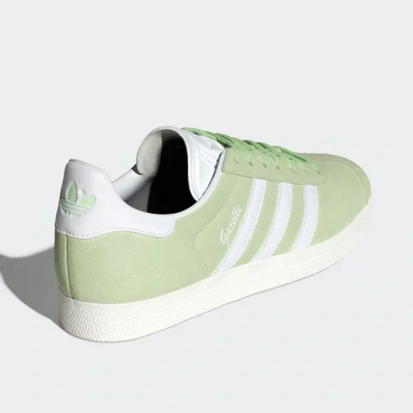 NWOB Adidas Light Green Gazelle Sneakers! - Picture 2 of 4